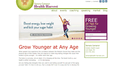 Desktop Screenshot of health-harvest.com